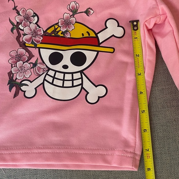 One Piece anime inspired shorts, pink, women’s, size XXL, runs small! - Picture 6 of 9
